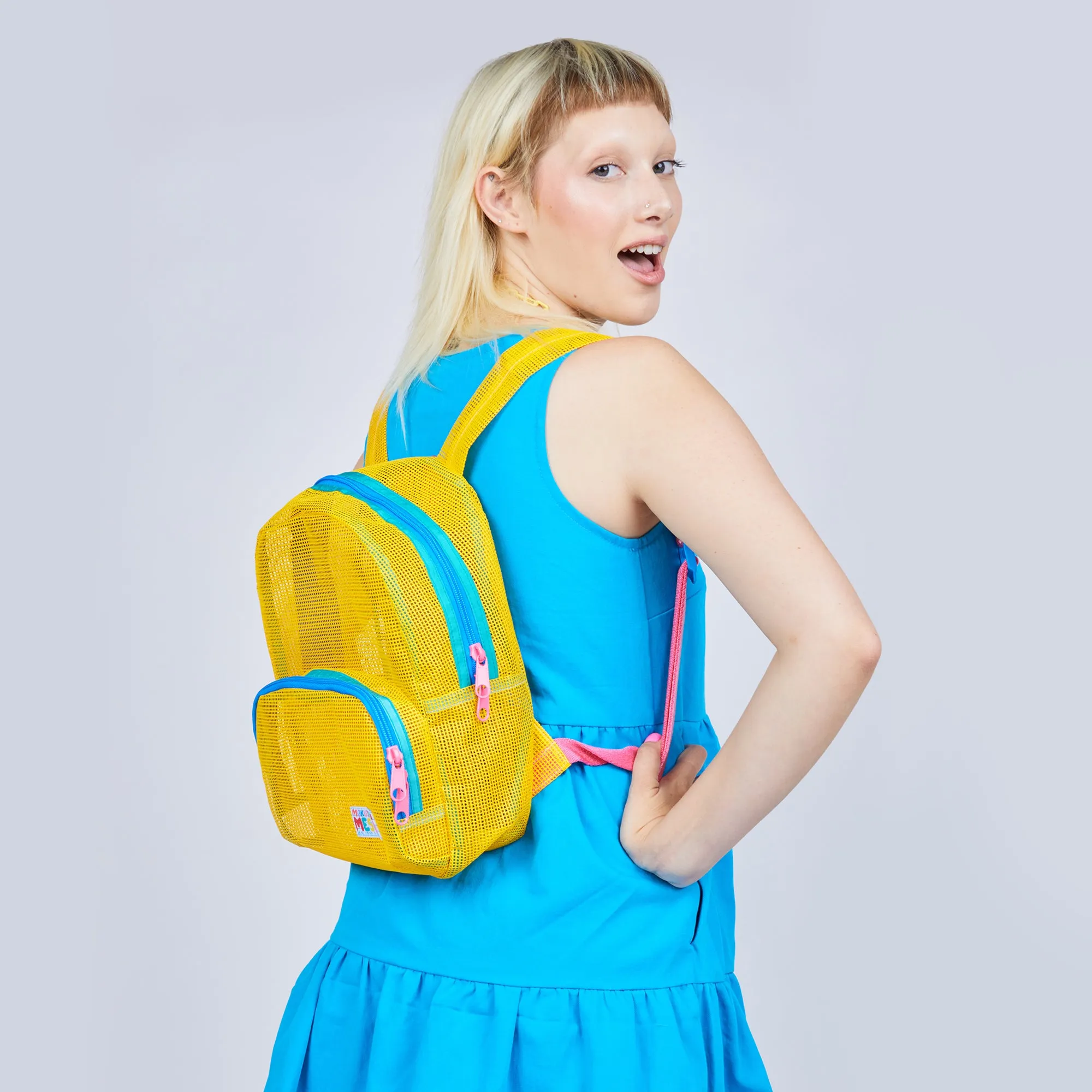 Yolk Mesh Mini Backpack